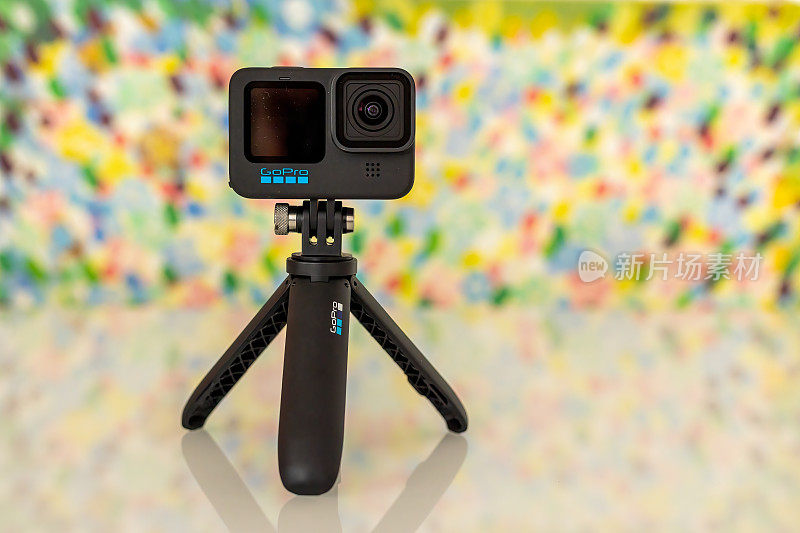 全新的GoPro Hero 10动作相机发布后不久。